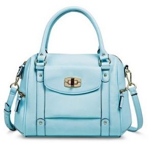 Merona Sky Blue Satchel